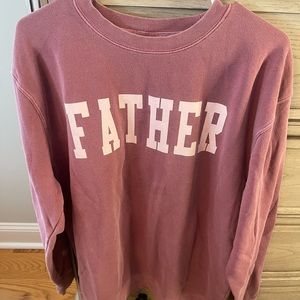 FATHER call her daddy crewneck sweatshirt